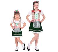 Widmann - Disfraz de niño bávaro, dirndl, cinta para el pelo, vestido, fiesta de la cerveza, fiesta popular, carnaval, fiesta temática