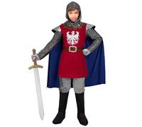 W WIDMANN MILANO Party Fashion - Disfraz niño caballero, príncipe, rey, medieval, guerrero