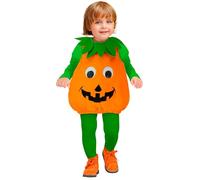 W WIDMANN MILANO Party Fashion - Disfraz infantil de calabaza, disfraz para Halloween y carnaval, disfraces de carnaval, calabaza
