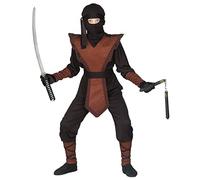 W WIDMANN MILANO Party Fashion - Disfraz infantil de ninja, guerrero japonés, luchador