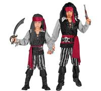 W WIDMANN MILANO Party Fashion - Disfraz infantil de pirata, bandido, bucanero, para carnaval, fiestas temáticas