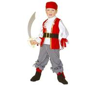 W WIDMANN MILANO Party Fashion - Disfraz infantil de pirata, bucanero, corsario, disfraz de carnaval