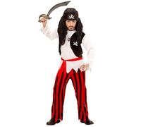 W WIDMANN MILANO Party Fashion - Disfraz infantil de pirata, bucanero, corsario, para carnaval