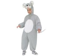 W WIDMANN MILANO Party Fashion, Disfraz infantil de Ratoncito, suave y cómodo, fácil de poner, ideal para ocasiones especiales, Disfraces, Talla 113 cm