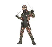 W WIDMANN MILANO Party Fashion - Disfraz infantil de soldado ninja, guerrero japonés, carnaval