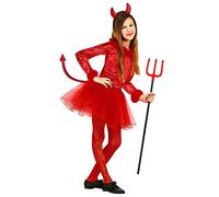 W WIDMANN MILANO Party Fashion - disfraz infantil diablo, infierno, Halloween, disfraces