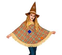 WIDMANN "SCARECROW" (poncho, hat) - (One Size Fits Most Children)
