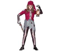 W WIDMANN MILANO Party Fashion - Disfraz infantil esqueleto pirata, bucanero, capitán, disfraz Halloween