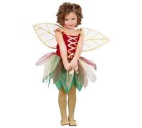 W WIDMANN MILANO Party Fashion, Disfraz de Hada para niño, diseño colorido, comodidad óptima en 100% poliéster, versátil para todas las ocasiones, accesorios incluidos, talla adecuada 110 cm
