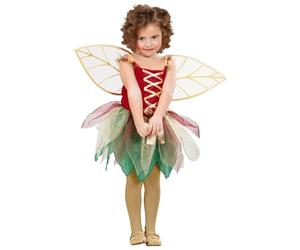 W WIDMANN MILANO Party Fashion - Disfraz infantil Hada de fantasía, vestido, alas, cuento de hadas, criatura mítica, carnaval, fiesta temática