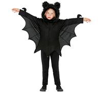 WIDMANN MILANO PARTY FASHION - Disfraz infantil murciélago, animal revoloteando, vampiro, disfraces, Halloween