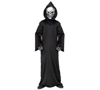 W WIDMANN MILANO Party Fashion - Disfraz infantil Parca, demonio, enterrador, Grim Reaper, disfraces de carnaval, Halloween