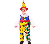 W WIDMANN MILANO Party Fashion - disfraz infantil payaso, mono, joker, disfraces