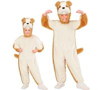 W WIDMANN MILANO Party Fashion - disfraz infantil perro, mono de felpa, animales de granja, disfraz de animales, disfraces