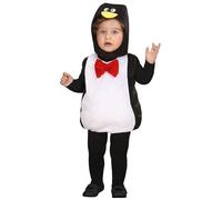 W WIDMANN MILANO Party Fashion - Disfraz infantil Pingüino, disfraz y sombrero, carnaval, fiesta temática