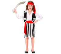 W WIDMANN MILANO Party Fashion - Disfraz infantil Pirata, bucanero, marinero, capitán, disfraces de carnaval