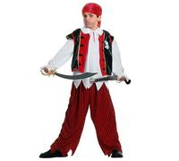 W WIDMANN MILANO Party Fashion - Disfraz infantil Pirata de la isla del tesoro, corsario, marinero, carnaval