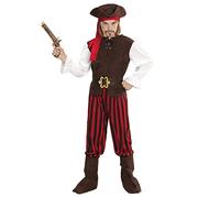 W WIDMANN MILANO Party Fashion - Disfraz infantil Pirata del Caribe, pirata, bandido, bucanero