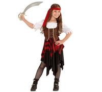 W WIDMANN MILANO Party Fashion - disfraz infantil pirata, vestido, capitán, bucanero, disfraces de carnaval, carnaval
