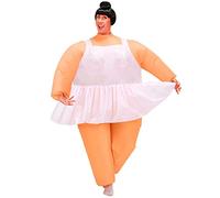 W WIDMANN MILANO Party Fashion - Disfraz inflable de bailarina, con ventilador integrado, carnaval, fiesta temática