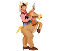 'Widmann 75501 hinchable Disfraz "Caballo, One size , Modelos/colores Surtidos, 1 Unidad