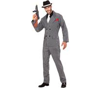 W WIDMANN MILANO Disfraz jefe de la mafia – chaqueta y pantalón – Carnaval