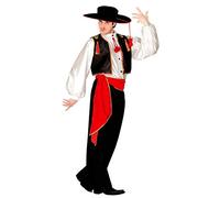 W WIDMANN MILANO Party Fashion - Disfraz Joaquin, español, bailaor flamenco, torero, torero, disfraces de carnaval