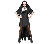 W WIDMANN MILANO Party Fashion - Disfraz de monja de terror para mujer