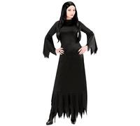 W WIDMANN MILANO Party Fashion - Disfraz Mortisia, vestido, bruja, hada malvada, disfraces carnaval, Halloween