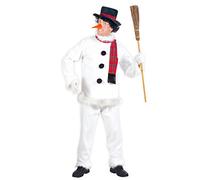 W WIDMANN MILANO Party Fashion - Disfraz muñeco de nieve, Navidad, disfraz Navidad, carnaval