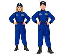 W WIDMANN MILANO Party Fashion - disfraz niño astronauta, traje espacial, viajero espacial, disfraces carnaval