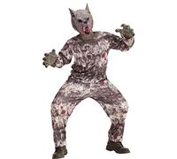 W WIDMANN MILANO Party Fashion - disfraz niño hombre lobo, Halloween, disfraz animal, disfraces