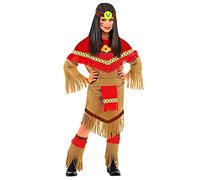W WIDMANN MILANO Party Fashion - Disfraz niño indio, vestido, cacique, disfraces de carnaval