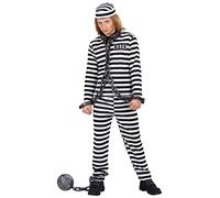 W WIDMANN MILANO Party Fashion - disfraz niño preso, preso, prisionero, disfraces carnaval