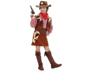 W WIDMANN MILANO Party Fashion - Disfraz Niños Vaquera, Sheriff, Ranger, Chica Rodeo, Salvaje Oeste, Carnaval