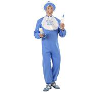 W WIDMANN MILANO Party Fashion - Disfraz para bebé niño, disfraz para niño, gorro, babero, carnaval, fiesta temática