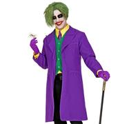 Widmann Evil Clown (Coat With Vest) (S) Purple / Lila