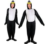 W WIDMANN MILANO Party Fashion - Disfraz pingüino, mono, disfraz animal, zoo, disfraces carnaval