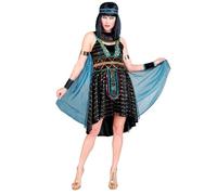 W WIDMANN MILANO Party Fashion - Disfraz Reina Egipcia, Cleopatra, Faraón, Anubis, Gobernante, Diosa