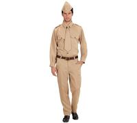 W WIDMANN MILANO Party Fashion - Disfraz Soldado 2ª Guerra Mundial, guerrero, uniforme, disfraces, carnaval