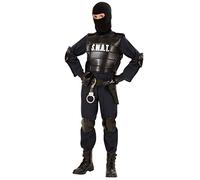 W WIDMANN MILANO Party Fashion - Disfraces Niños S.W.A.T, agente, servicio de seguridad, SWAT, agente secreto, disfraces