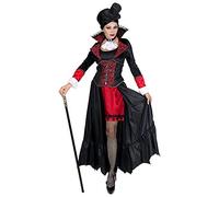 W WIDMANN MILANO Party Fashion - Disfraz Vampiro Dama, Chupasangre, Terror, Halloween