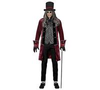 W WIDMANN MILANO Party Fashion - Disfraz Vampiro Victoriano, Chupasangre, Gótico, Halloween, Carnaval