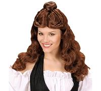 widmann-wdme0729 disfraz Adulto mujer, castaño, wdme0729