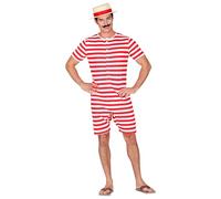 W WIDMANN MILANO Party Fashion - Fiesta Moda - Disfraz Retro Traje de baño, años 20 y 30, disfraz de carnaval