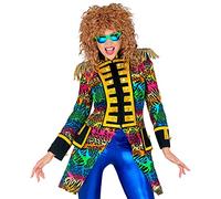 W WIDMANN MILANO Party Fashion - Frac estilo años 80, uniforme de guardia, estampado animal, maestro de ceremonias, estrella del rock, disfraz