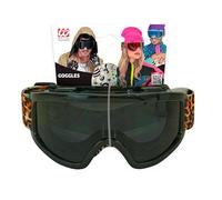 W WIDMANN MILANO Party Fashion - Gafas de esquí/snowboard, accesorio para disfraces de carnaval de los años 80, fiesta temática après-ski