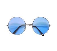 W WIDMANN MILANO Party Fashion - Gafas años 70, con cristales de colores, gafas hippie, estrella del pop, carnaval