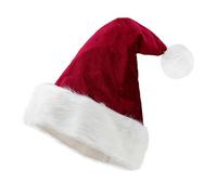 W WIDMANN MILANO Party Fashion - Gorro de Papá Noel, para adultos, gorro de Navidad, gorro bobble