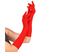W WIDMANN MILANO Party Fashion - Guantes, 37 cm, guantes de noche elegantes, unisex, talla única, carnaval, fiesta de disfraces